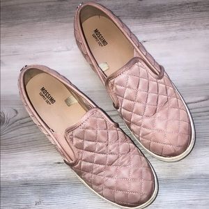 Rose gold (blush) slip on shoes